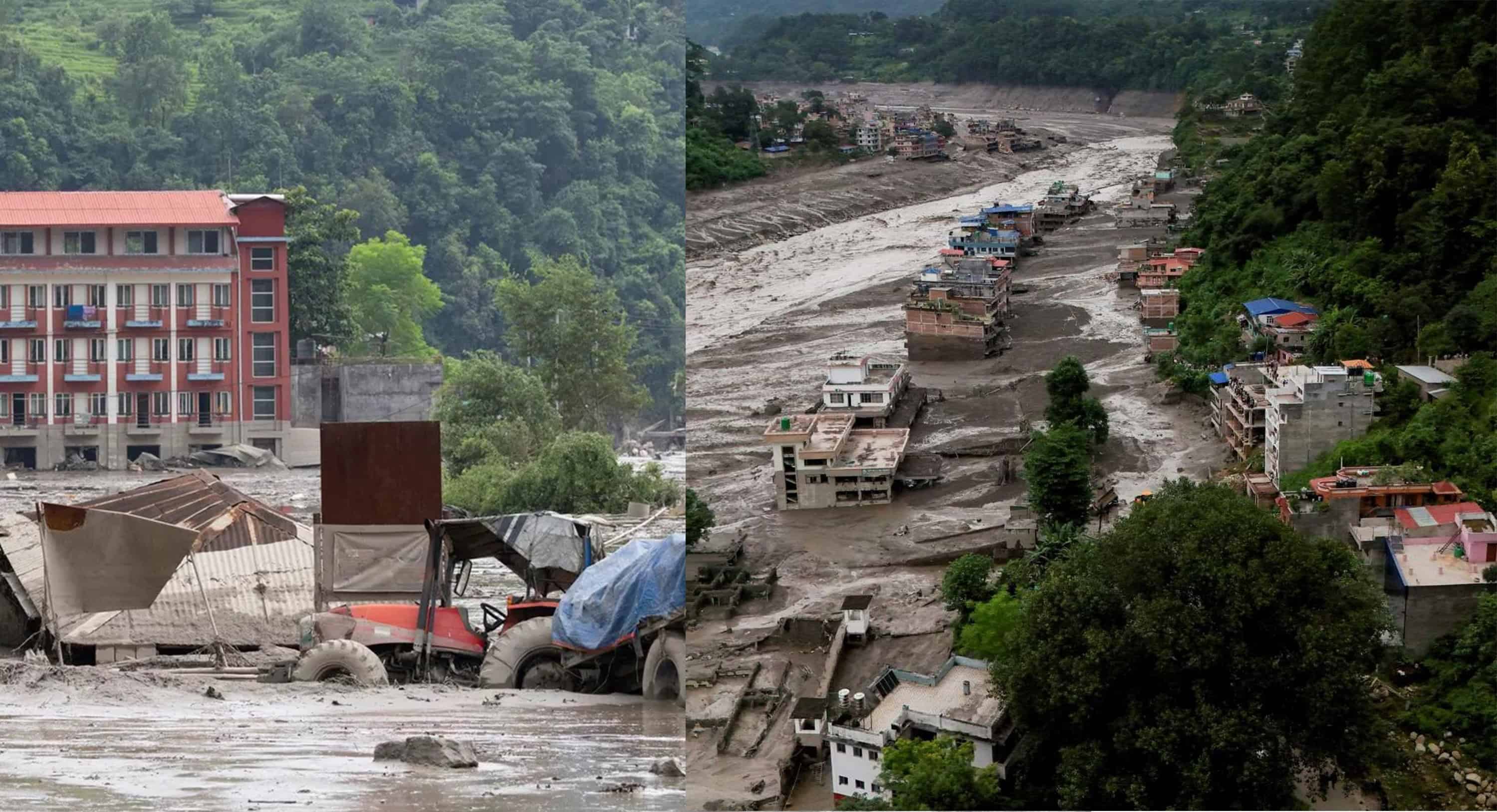 Avalancha provoca inundaciones en Nepal y deja m&aacute;s de 95 muertos