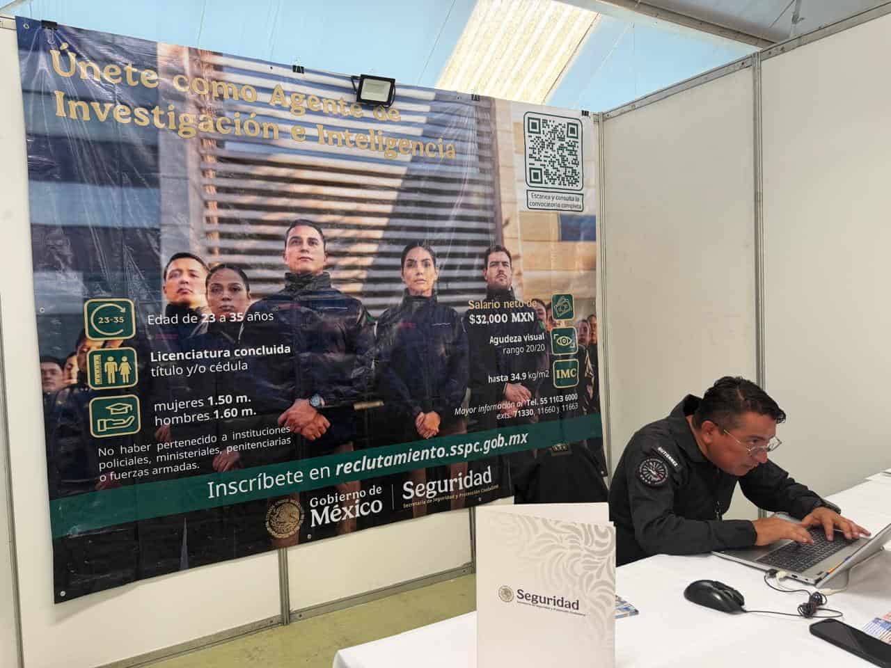 Abre Gobierno federal reclutamiento de agentes de seguridad en Coahuila