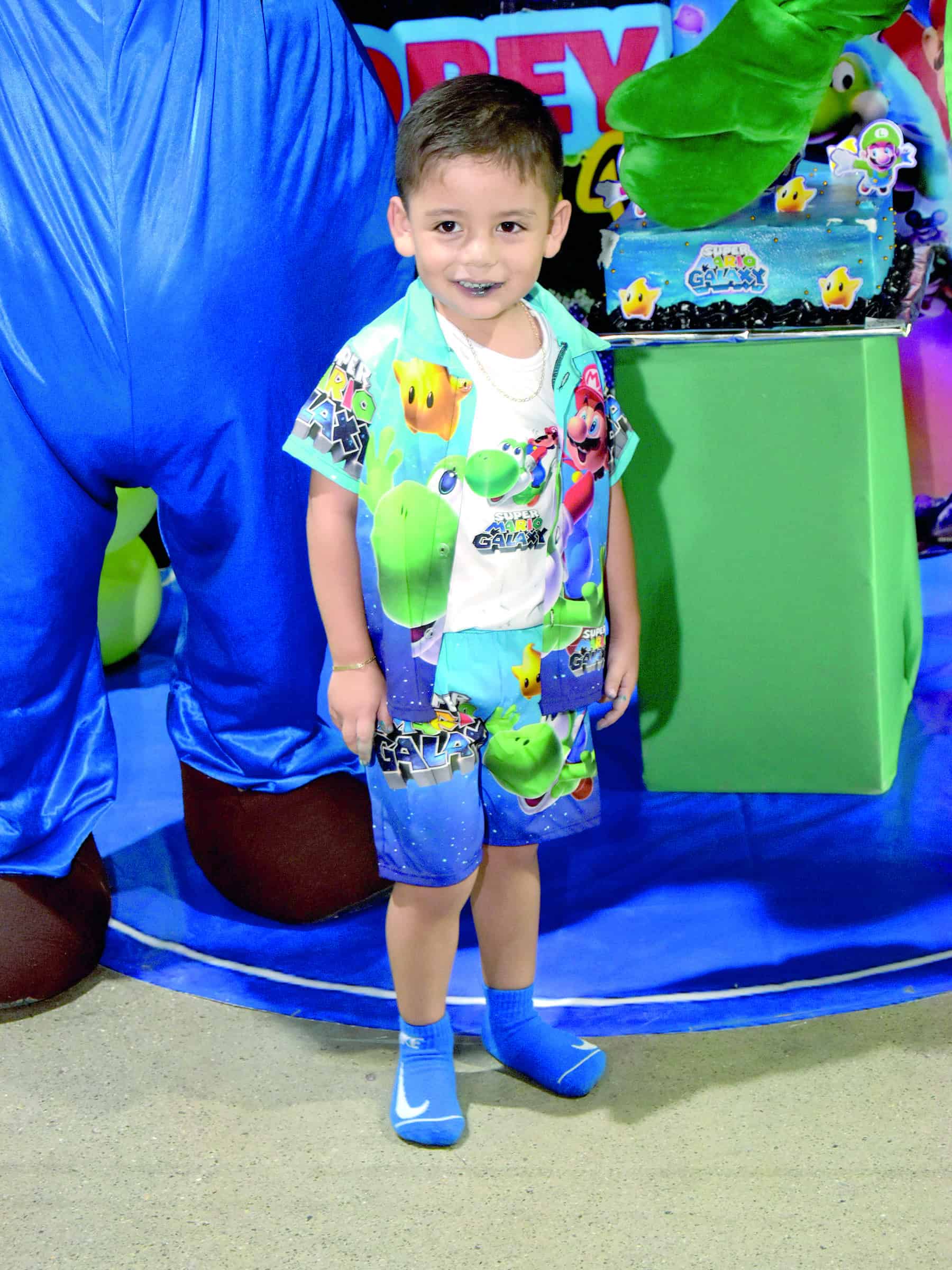 Andrey Castillo celebra su cumplea&ntilde;os: fiesta tem&aacute;tica de Super Mario