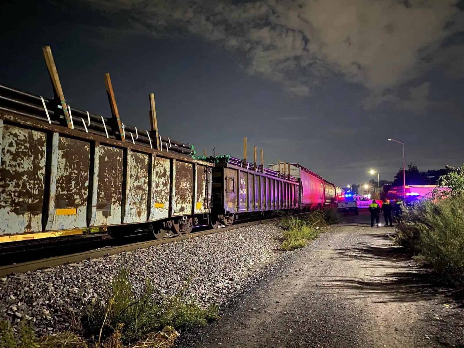 Hombre pierde ambos pies tras ser arrollado por un tren en Saltillo