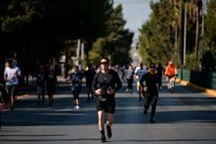 Disfrutan familias la Ruta Recreativa