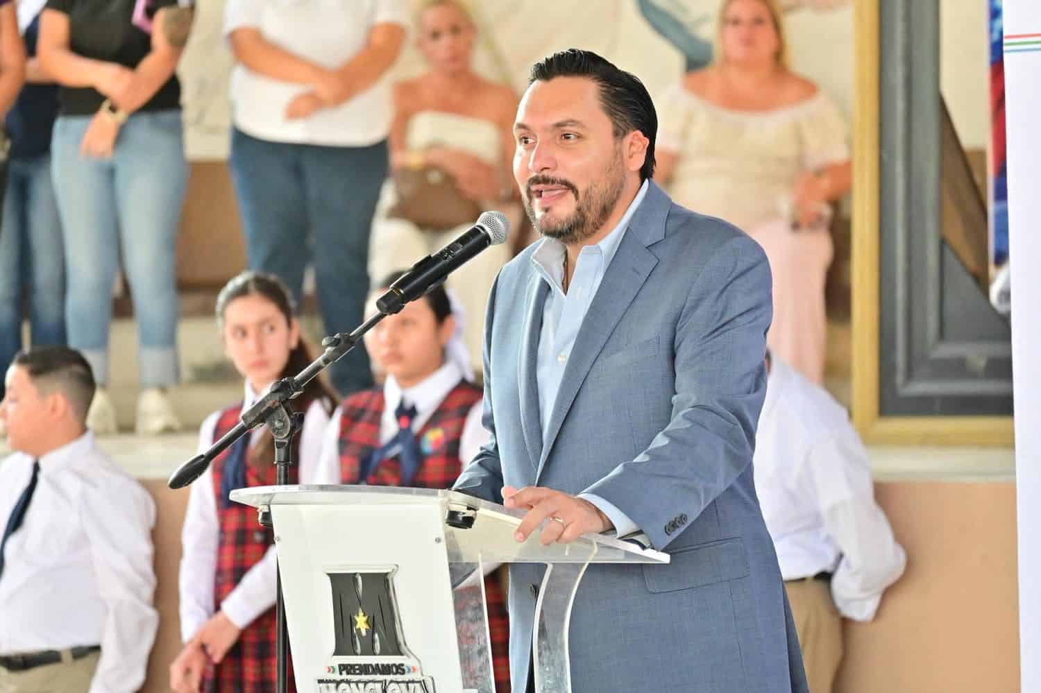 Carlos Villarreal arranca ciclo escolar 2026-2027 en Monclova