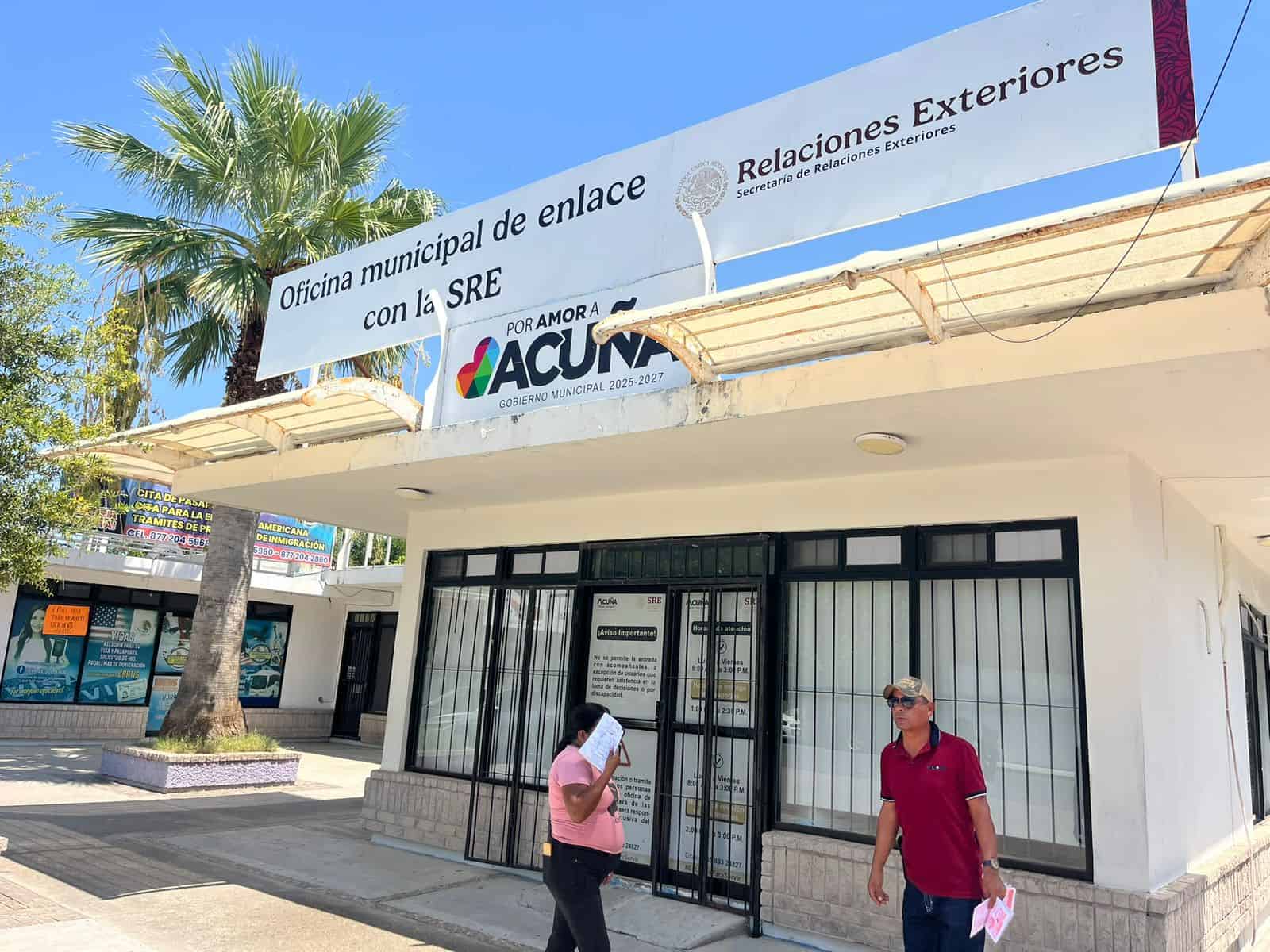 Cambios en trámites de visa reducen la demanda de pasaportes en Ciudad Acuña