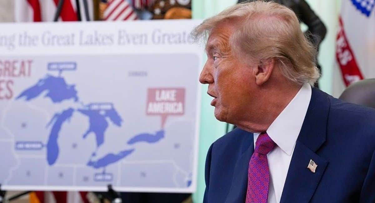 Donald Trump renombra lago Ontario a lago Estados Unidos en Apple Maps