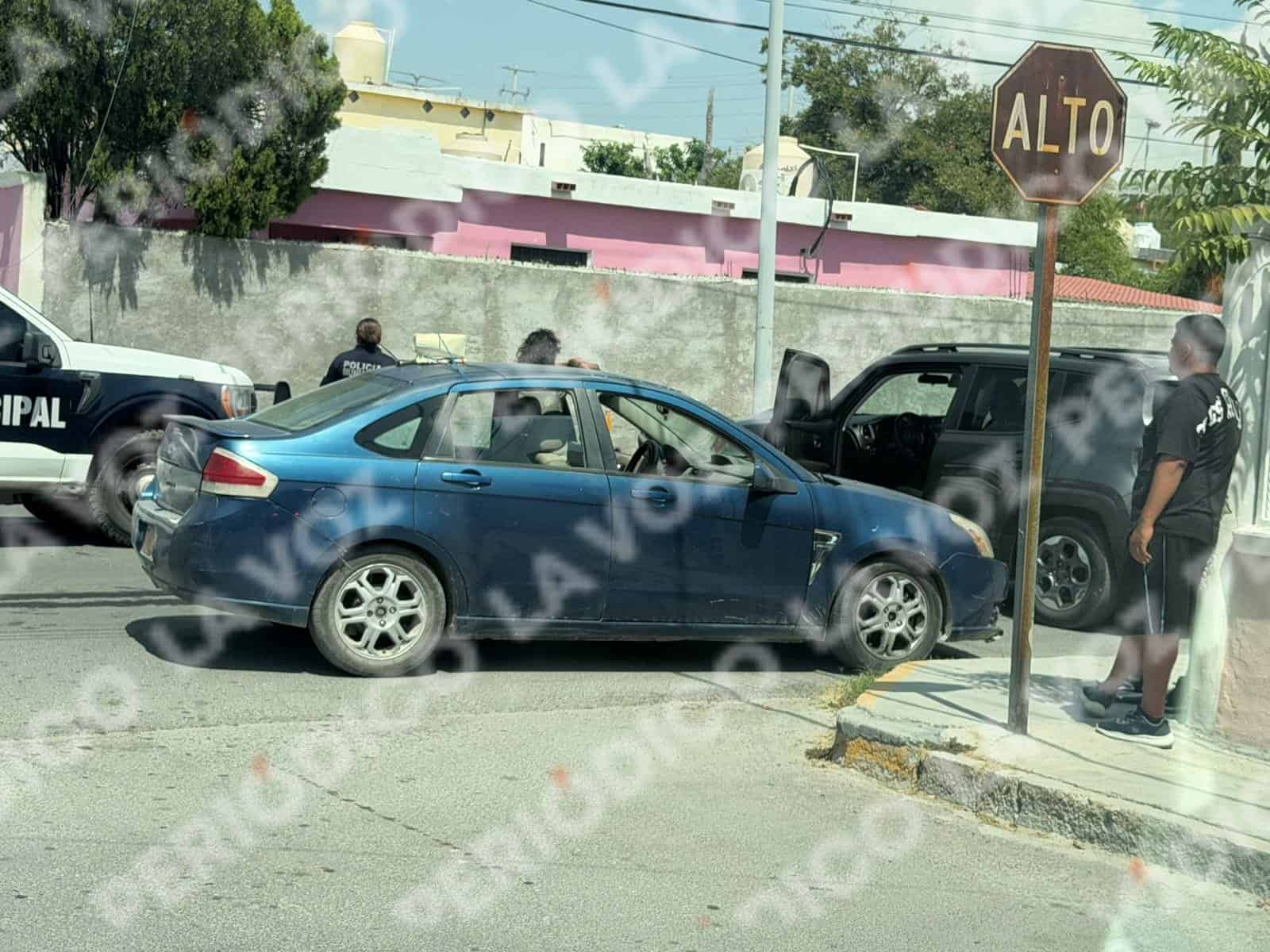 Menor resulta lesionada en choque
