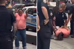 Mujer apuñala a dos personas en Times Square: Patricia Cisneros abatida Mujer apuñala a dos personas en Times Square: Patricia Cisneros abatida