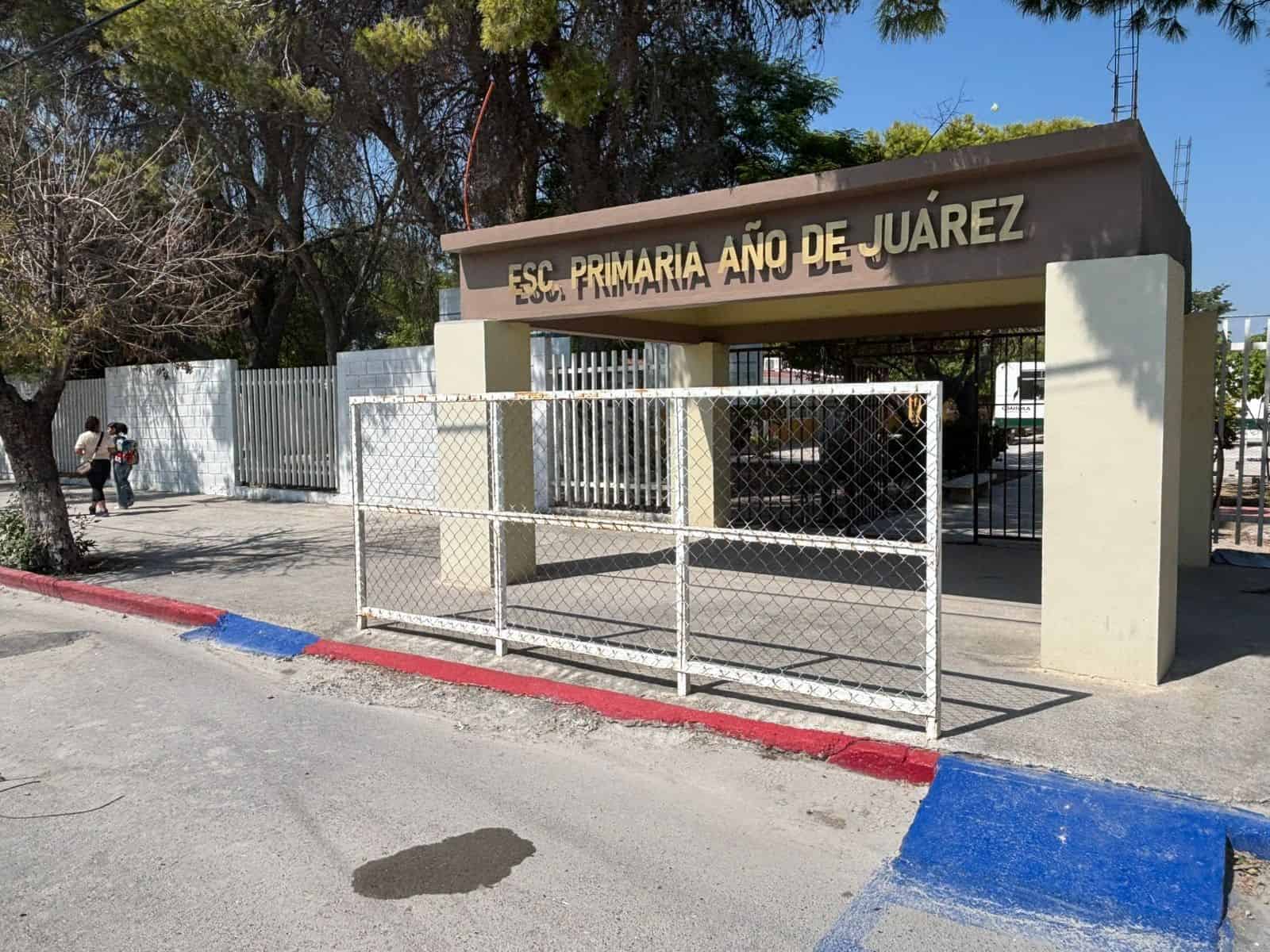 Acuerdos de seguridad permiten reapertura de la Escuela Primaria Año de Juárez