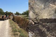 Limpian canales de riego ante expectativa de más lluvias en Ciudad Acuña Limpian canales de riego ante expectativa de más lluvias en Ciudad Acuña
