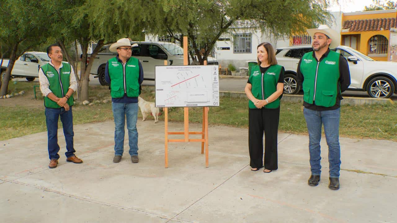 Sari anuncia recarpeteo para la colonia Huizachal Sari anuncia recarpeteo para la colonia Huizachal