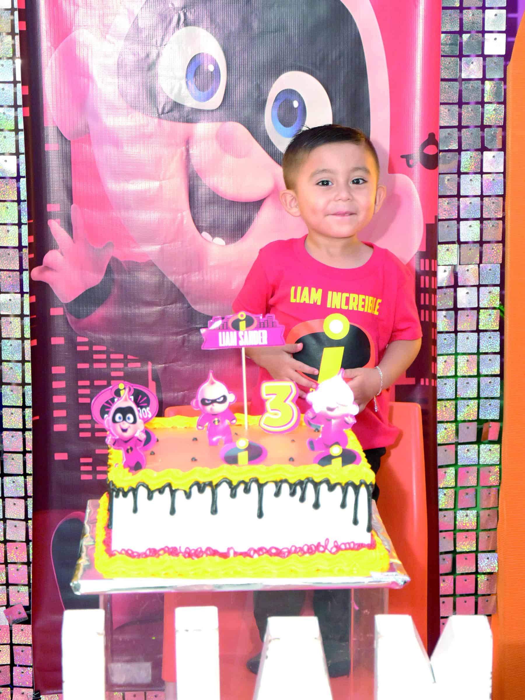 Liam Sander festeja su tercer cumplea&ntilde;os rodeado de seres queridos