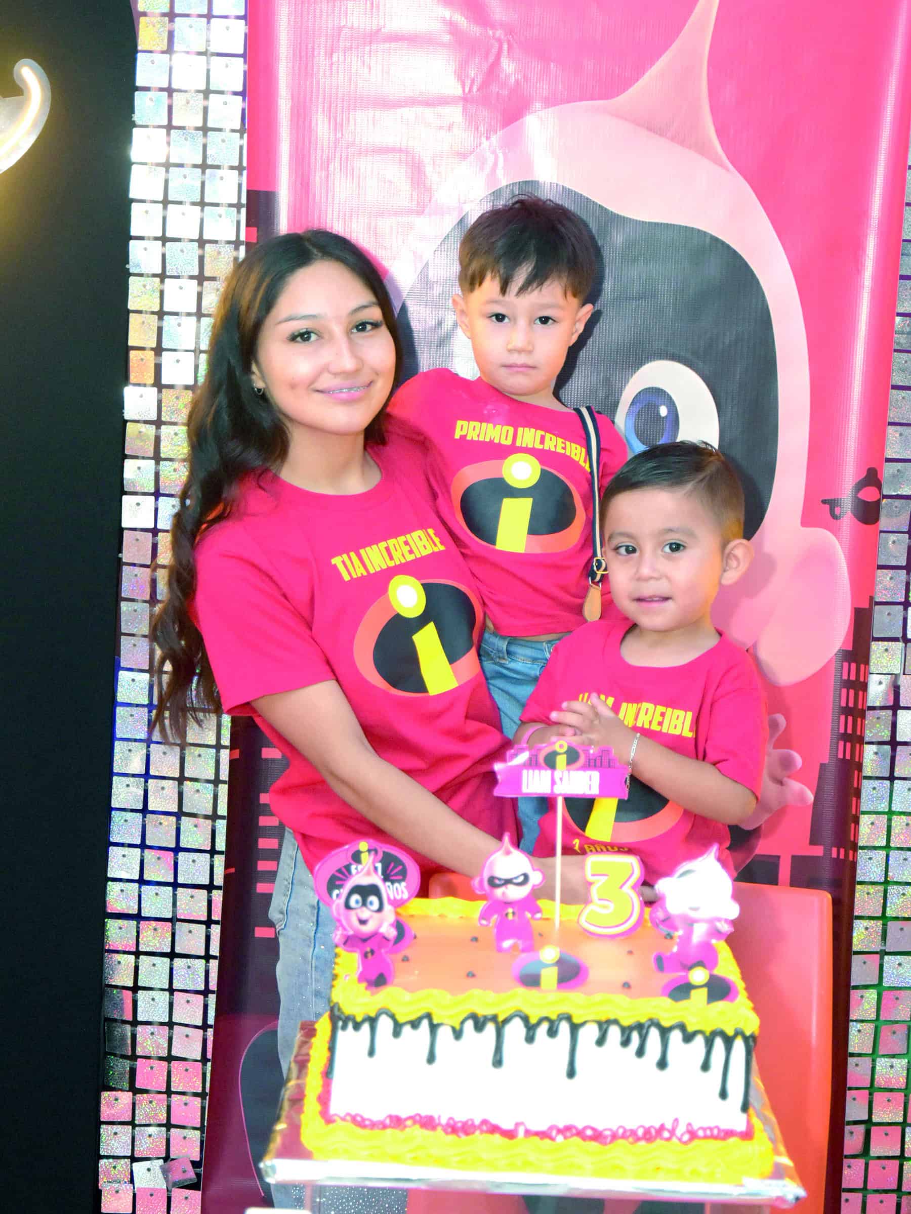 Liam Sander festeja su tercer cumplea&ntilde;os rodeado de seres queridos