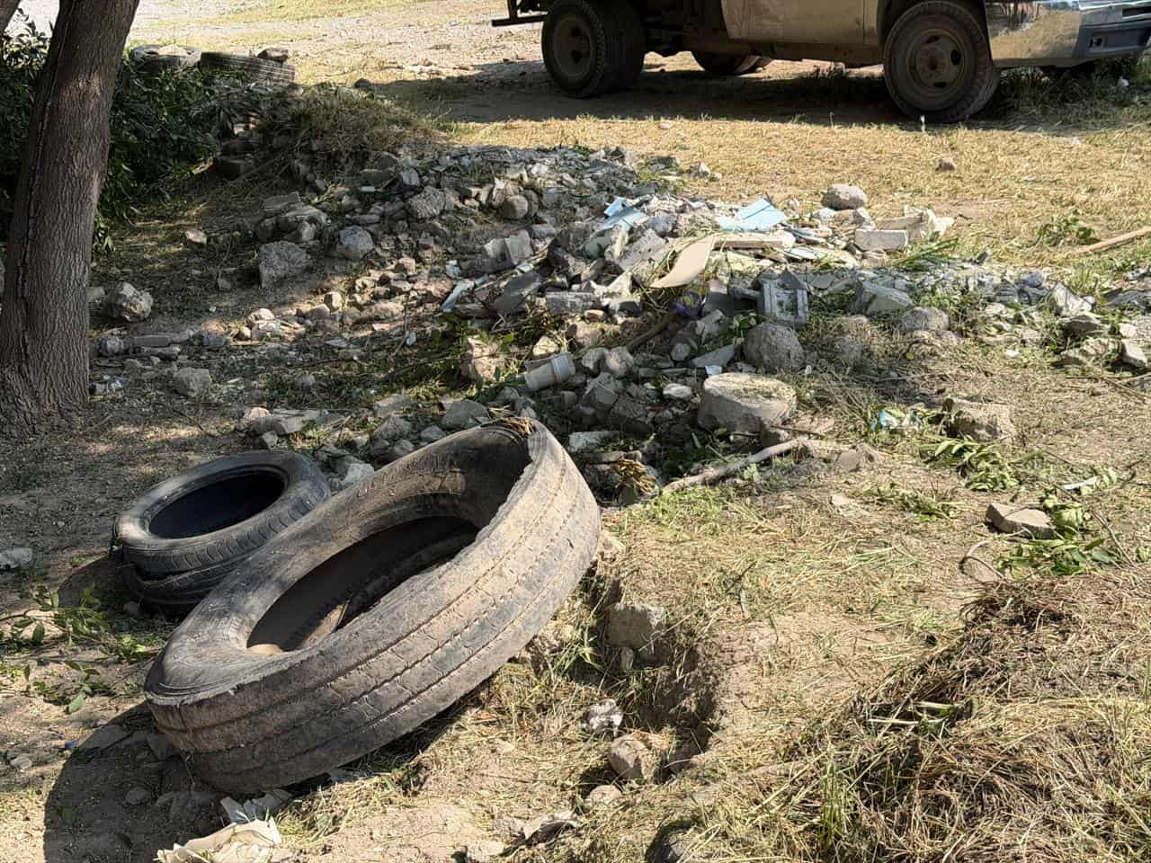 Javier Díaz González anuncia medidas contra arrojar escombro en Saltillo