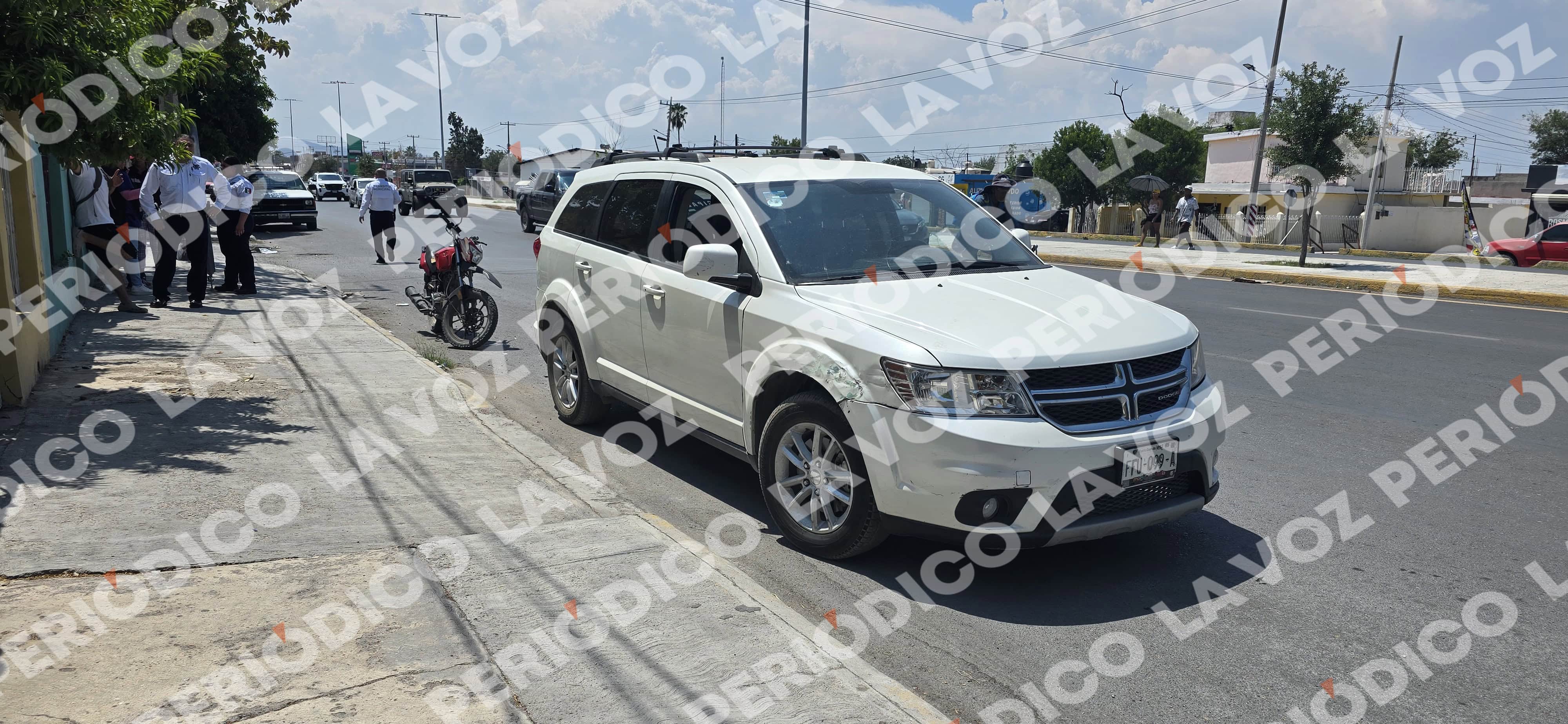 Accidente en Monclova: choque entre veh&iacute;culos genera zafarrancho