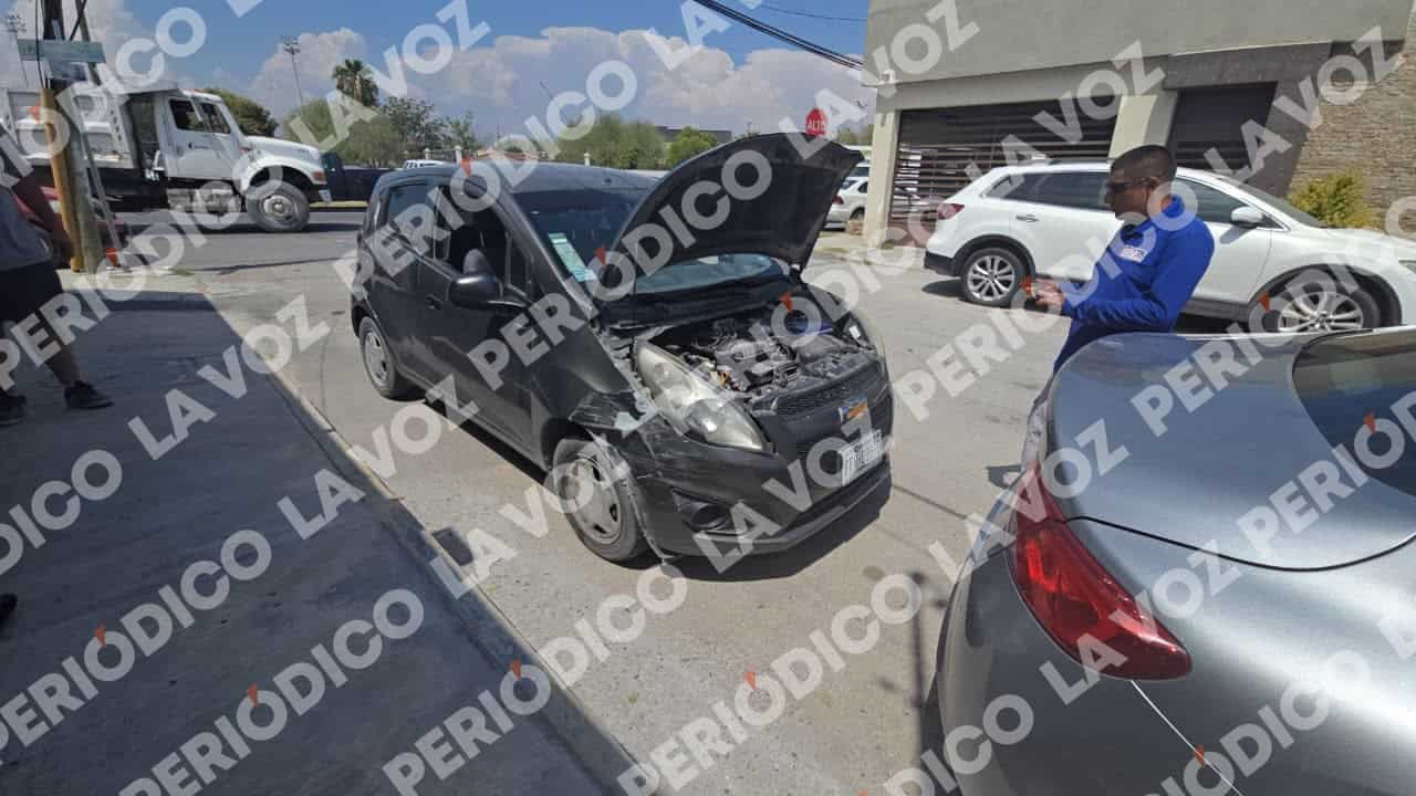 Hombre causa accidente en colonia Ciudad Deportiva de Monclova