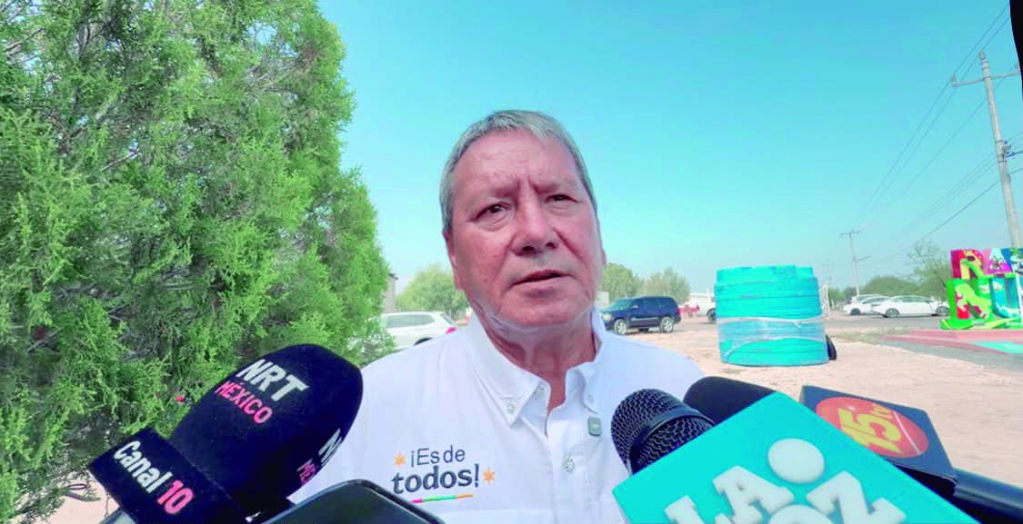 Oscar Ríos busca perforar pozo para agua en San Juan de Sabinas