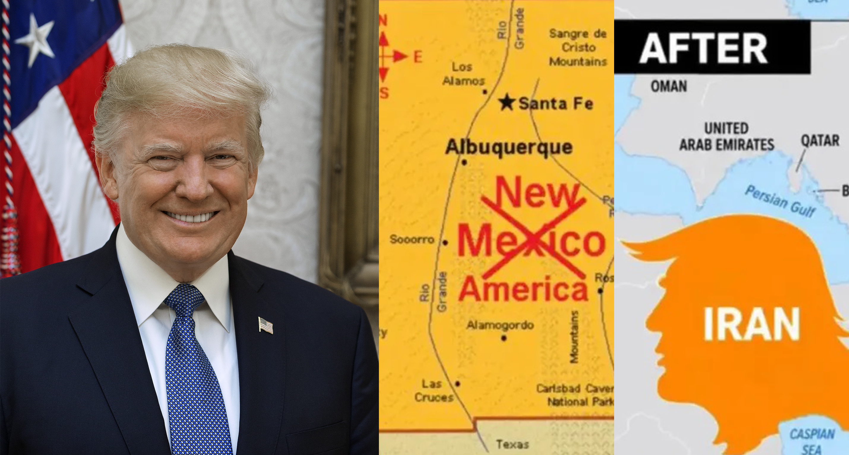 ¿Nuevo México o Nueva América? Trump vuelve a causar revuelo con una imagen creada con IA