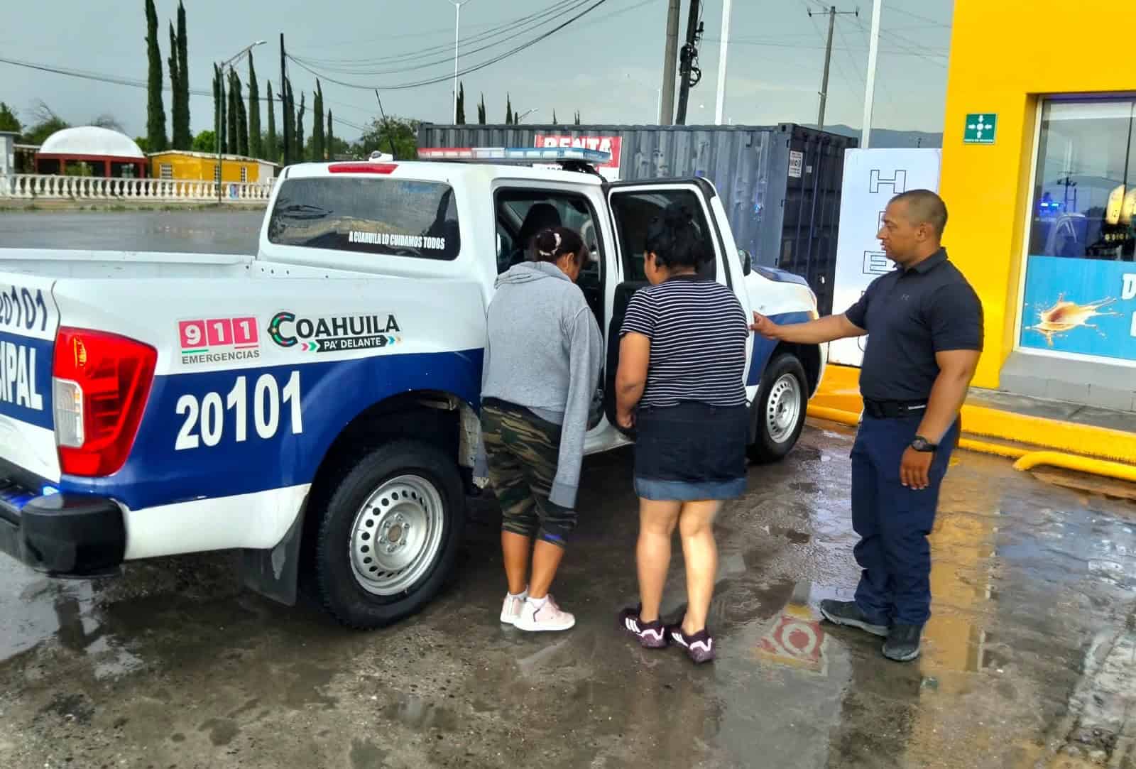 Rescatan a dos mujeres De tormenta en M&uacute;zquiz