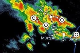 Caen 4 pulgadas de lluvia en M&uacute;zquiz