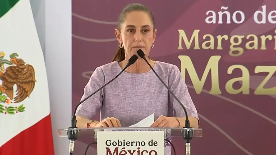 Claudia Sheinbaum aclara gritos en su informe en Colima