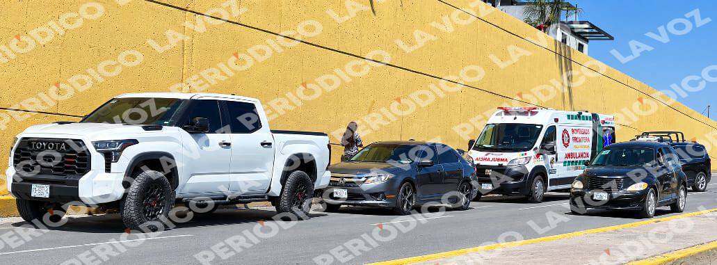 Un lesionado tras carambola en carretera 30: Frontera