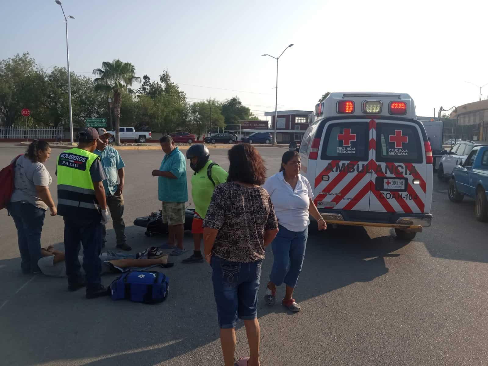 Motociclista Fernando Azael N embestido por tráiler en Villa de Palaú