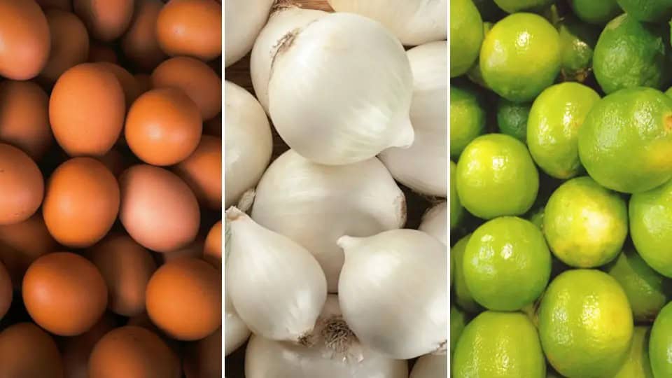 Sube precio de cebolla, huevo y lim&oacute;n por inflaci&oacute;n en M&eacute;xico