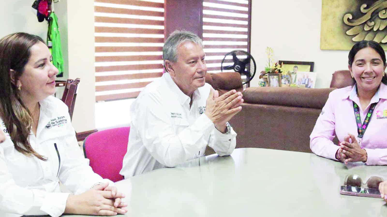 Óscar Ríos Ramírez se reúne con DIF Coahuila en Nueva Rosita Óscar Ríos Ramírez se reúne con DIF Coahuila en Nueva Rosita