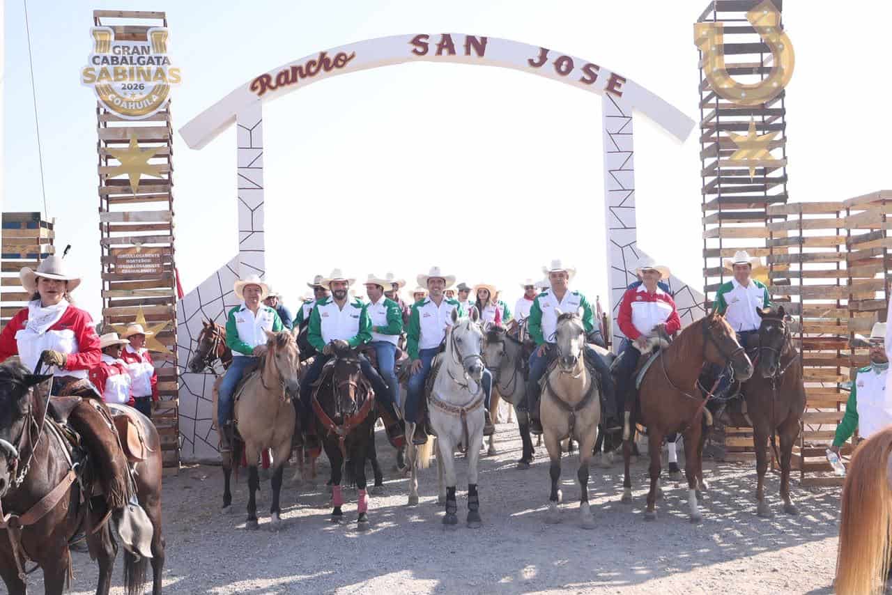 Cabalgata de Sabinas la mejor de México: Manolo