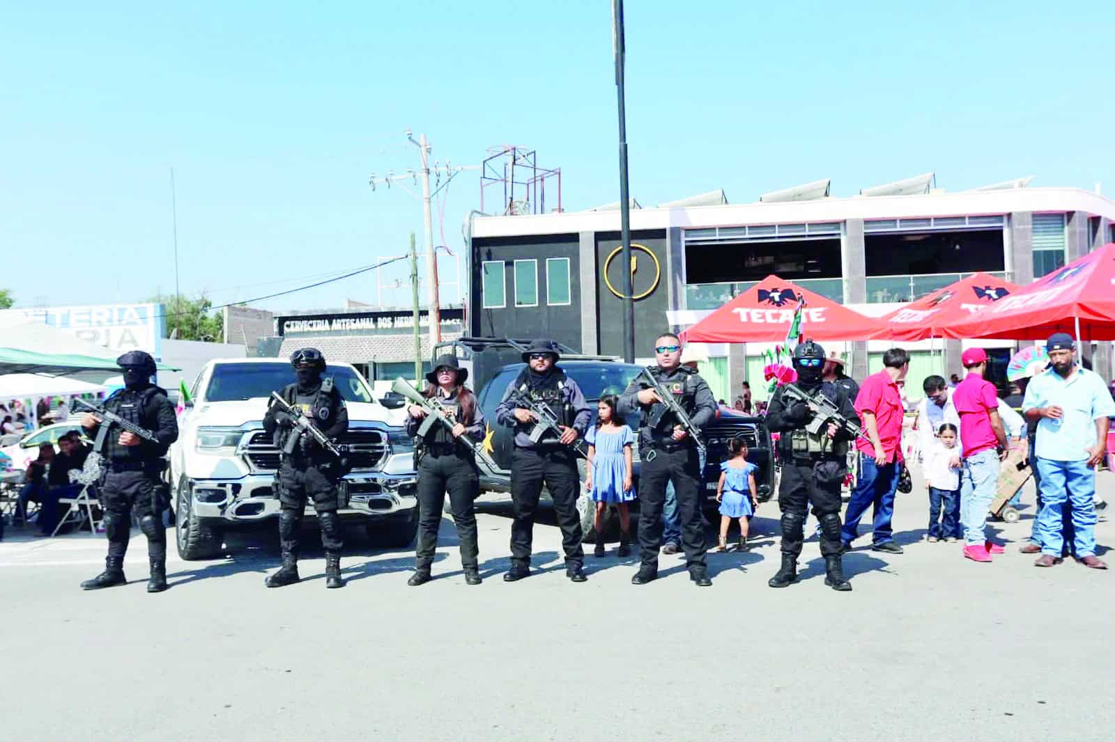 Más de 300 policías participan en la Gran Cabalgata de Sabinas