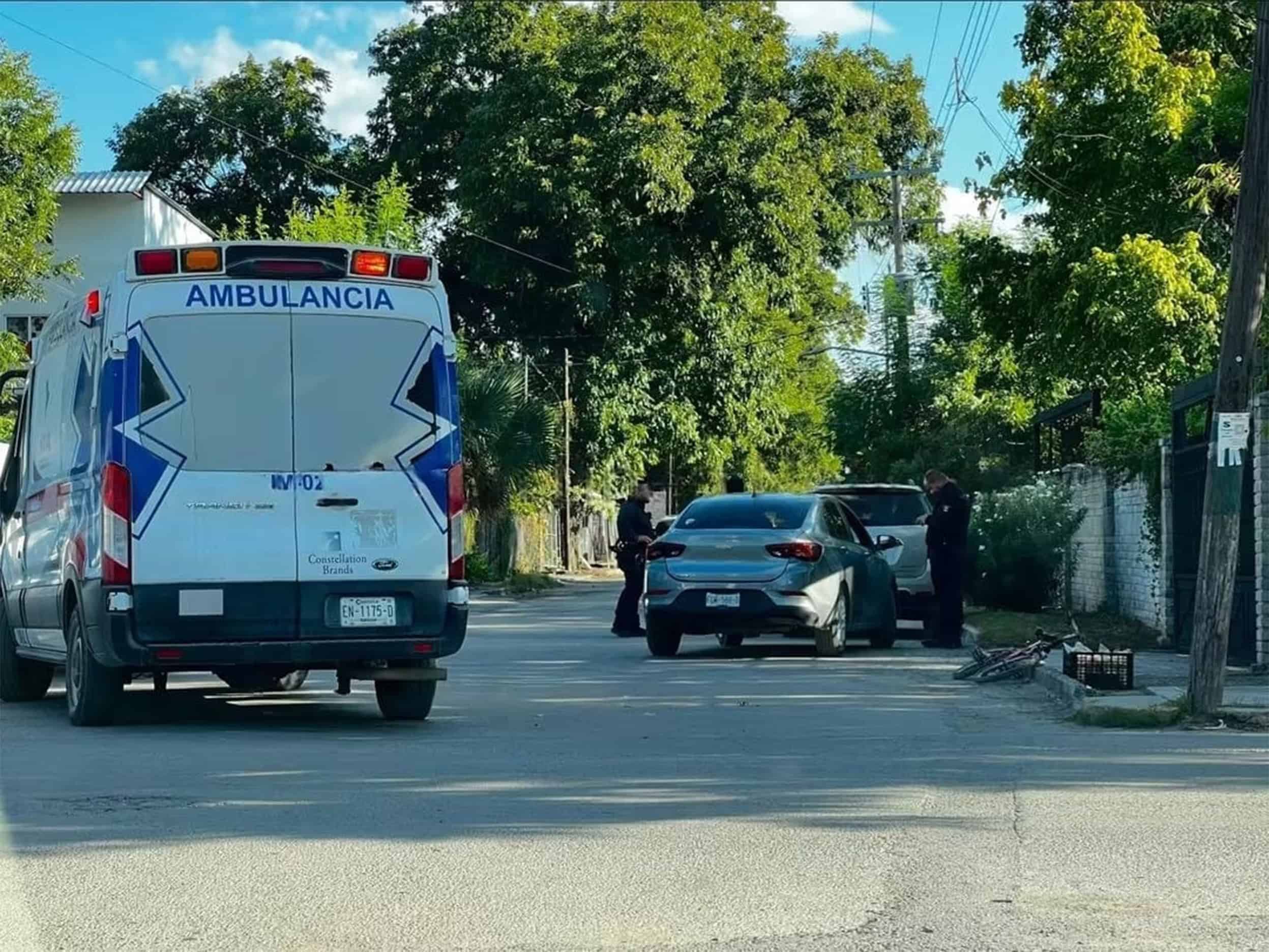 Atropellan a joven ciclista en pleno centro de Nava