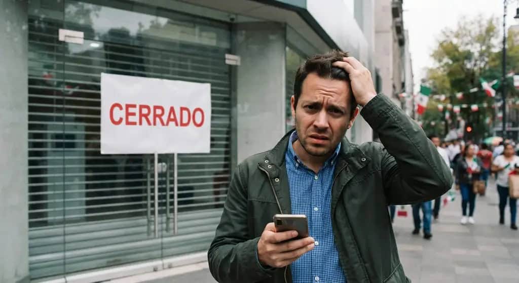 Bancos en México suspenderán atención al público el 16 de septiembre