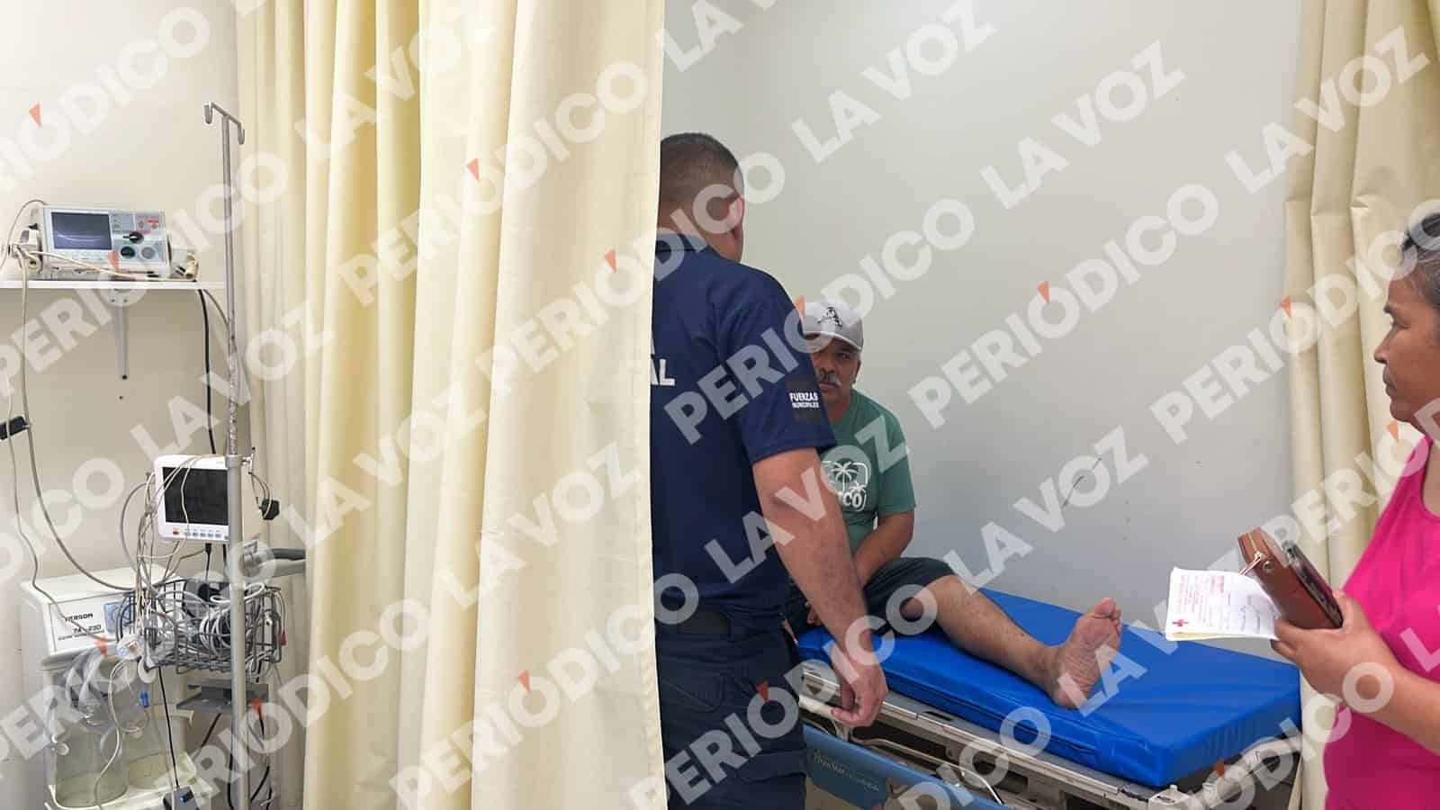 Monclova: Hombre es agredido en pelea y es atendido en Cruz Roja