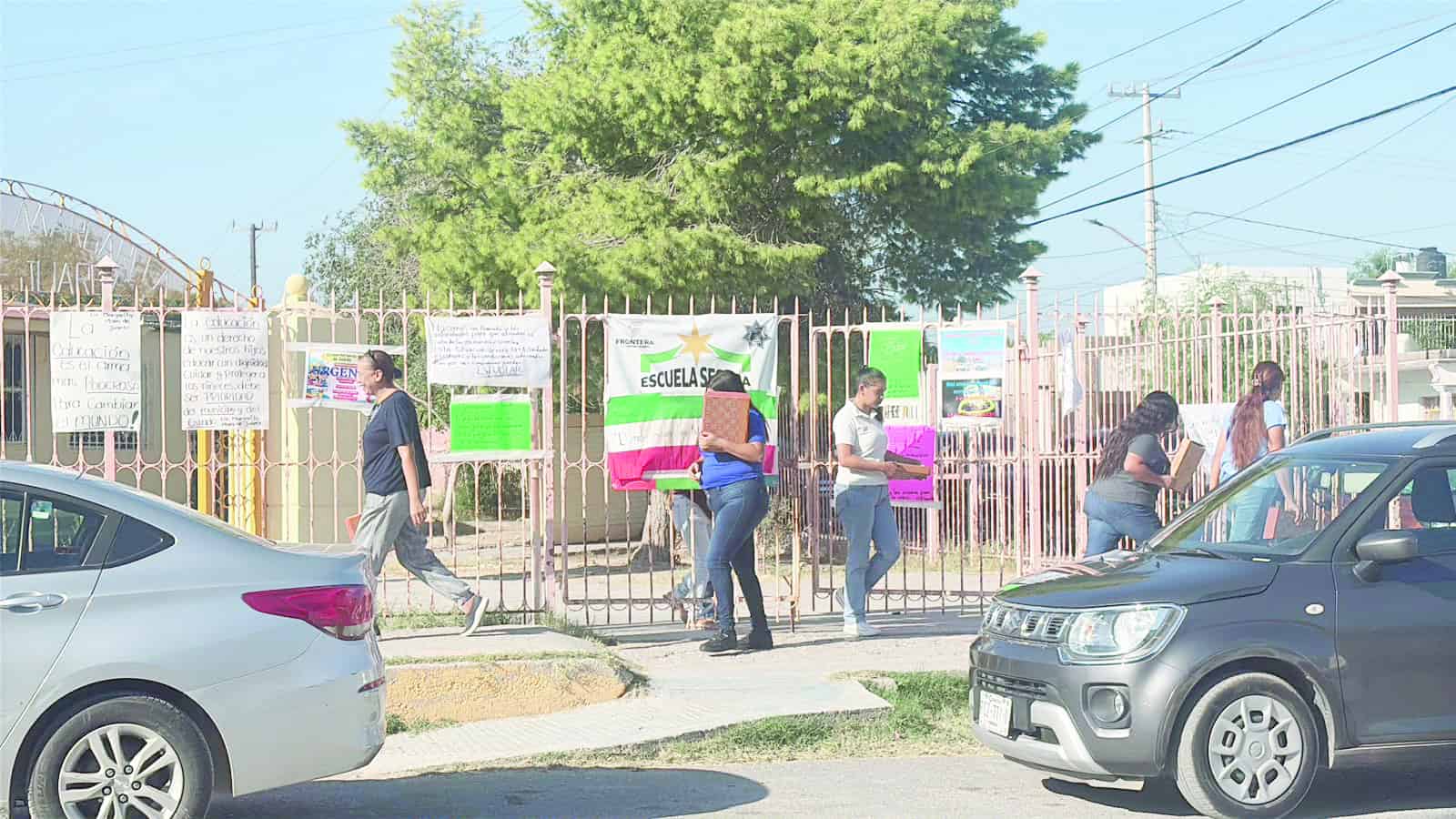 Falta de electricidad obliga a alumnos de primaria en Frontera a estudiar desde casa
