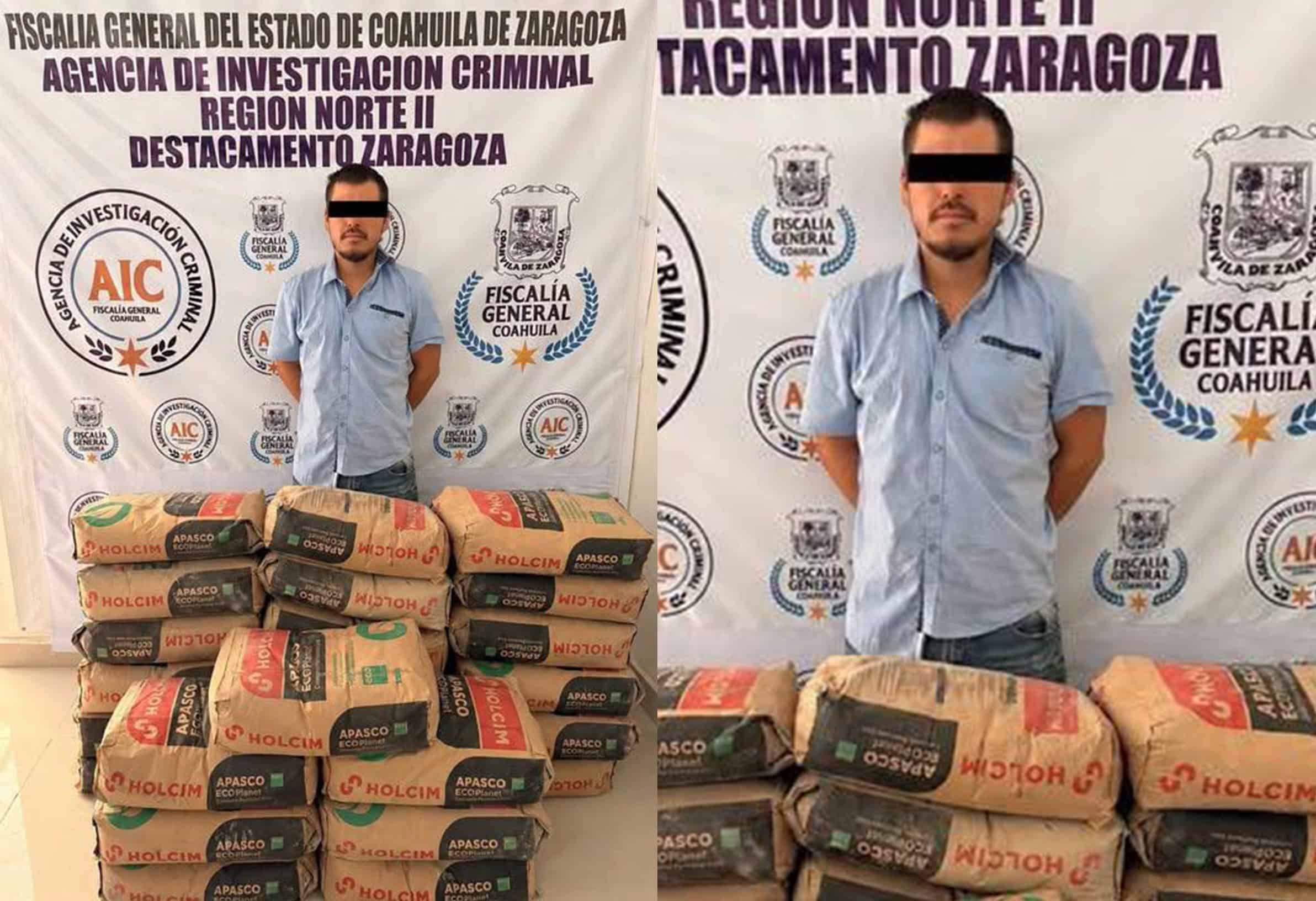 Detienen a joven se&ntilde;alado por presunto robo de 25 bultos de cemento en Zaragoza