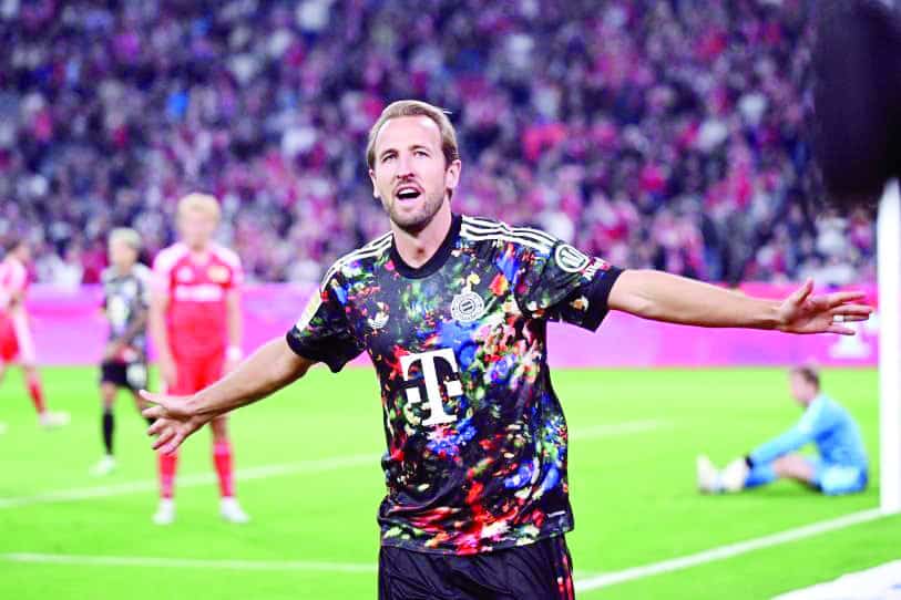 Bayern Múnich golea 7-0 a Union Berlín: Harry Kane marca récord Bayern Múnich golea 7-0 a Union Berlín: Harry Kane marca récord