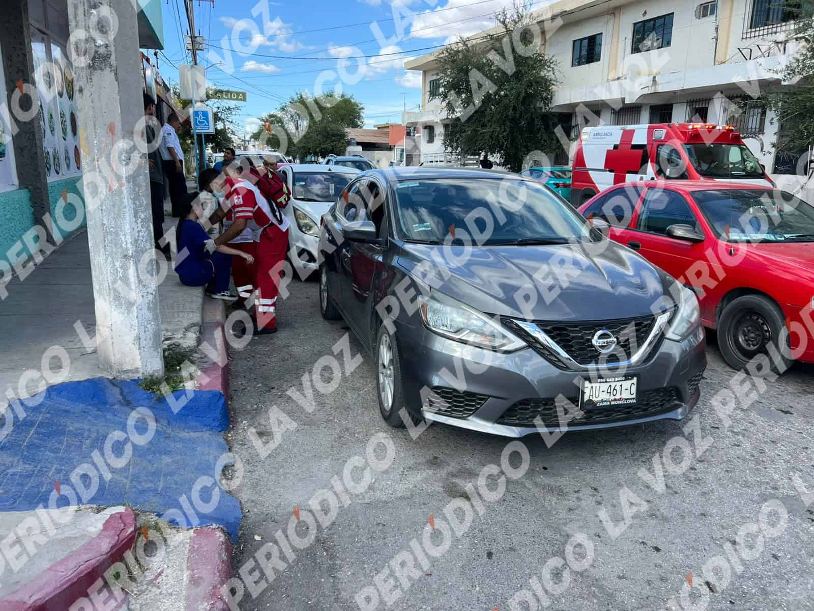 Choque por alcance deja una persona herida en Monclova