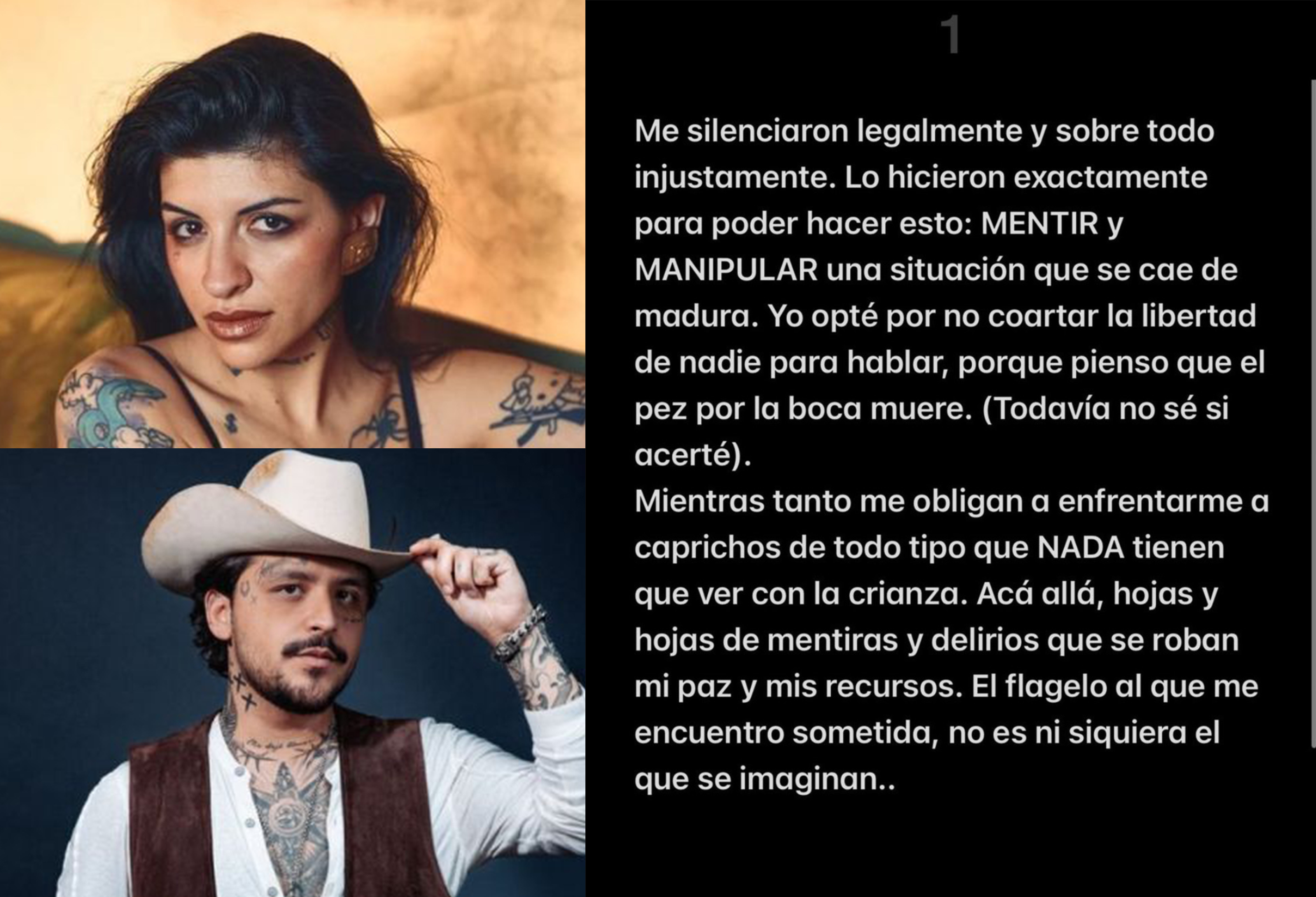 Cazzu responde a postura de Nodal y reafirma su apoyo a madres y mujeres