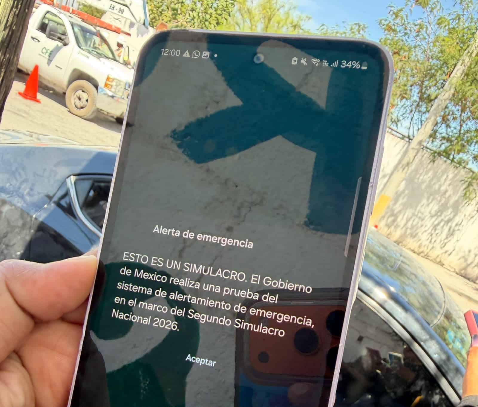 Simulacro s&iacute;smico en Monclova: la poblaci&oacute;n se mantiene tranquila