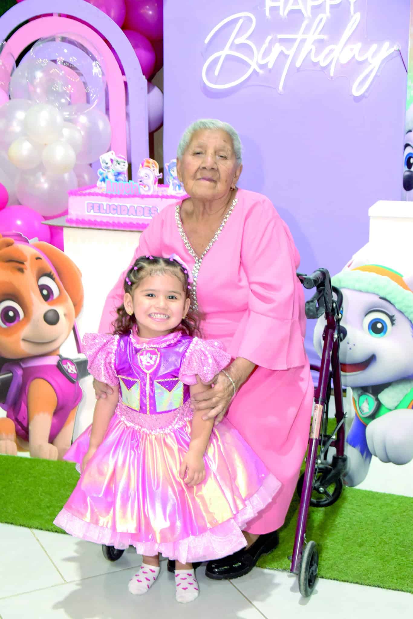 &Aacute;ngela Lizeth Gonz&aacute;lez celebra su tercer cumplea&ntilde;os