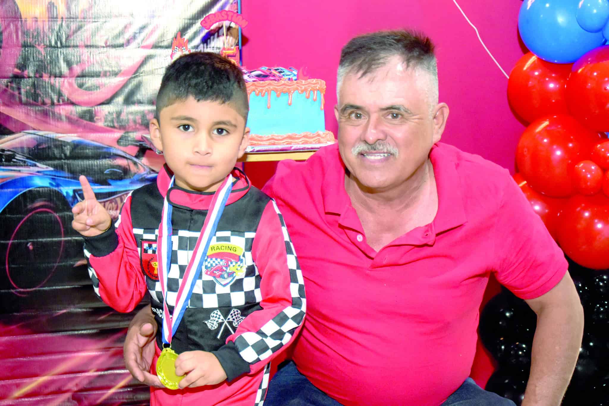 Familia y amigos festejan los cinco a&ntilde;os de Sebasti&aacute;n Exiga en Monclova