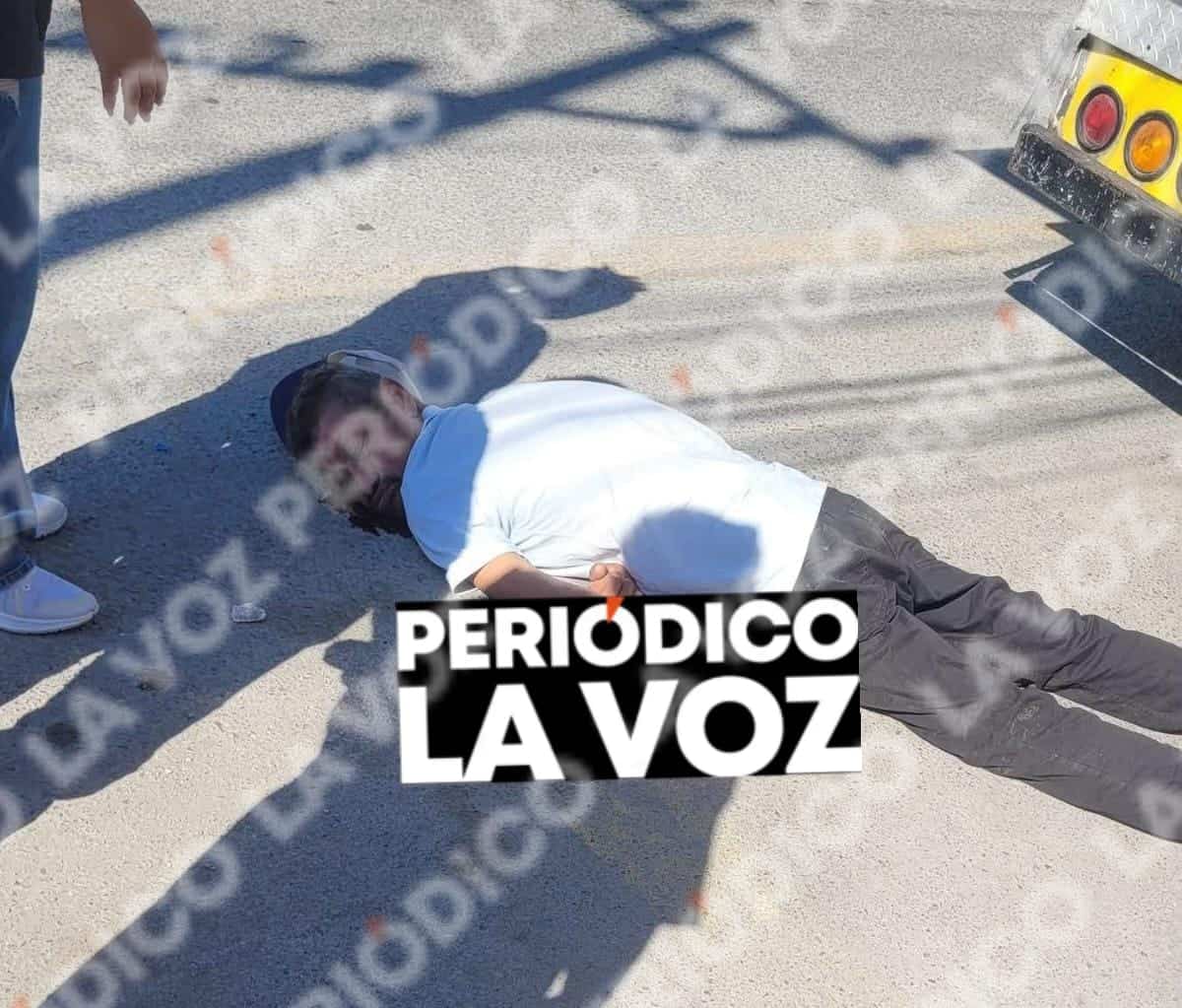 Localizan inconsciente a hombre a un costado de la carretera 30 Localizan inconsciente a hombre a un costado de la carretera 30