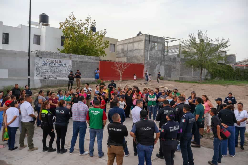 Refuerzan seguridad en sector poniente