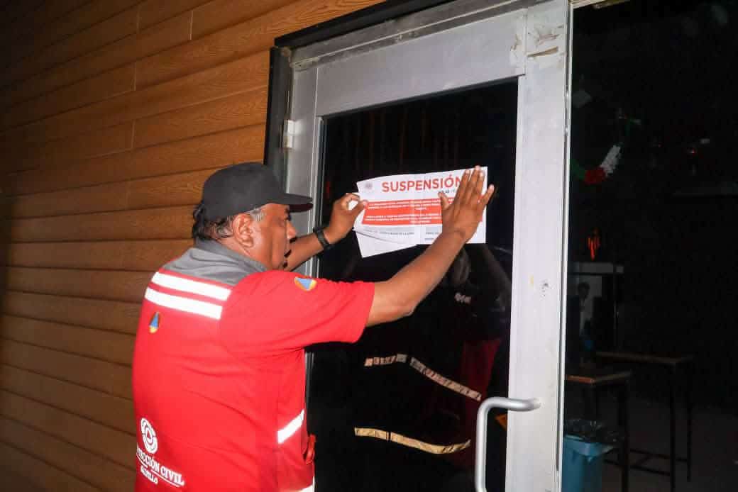 Clausuran tres establecimientos en Saltillo por irregularidades