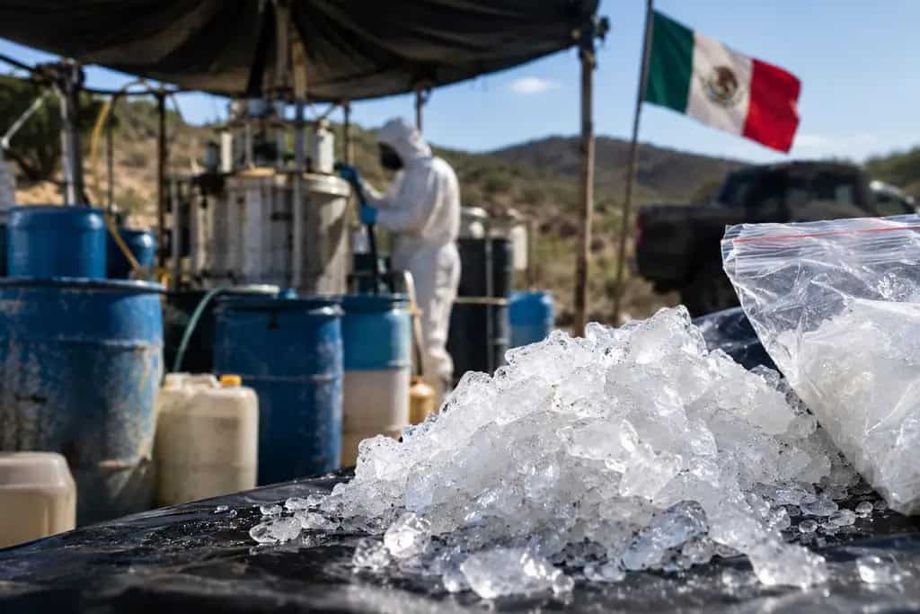Auge del narcotráfico en México: metanfetamina en aumento