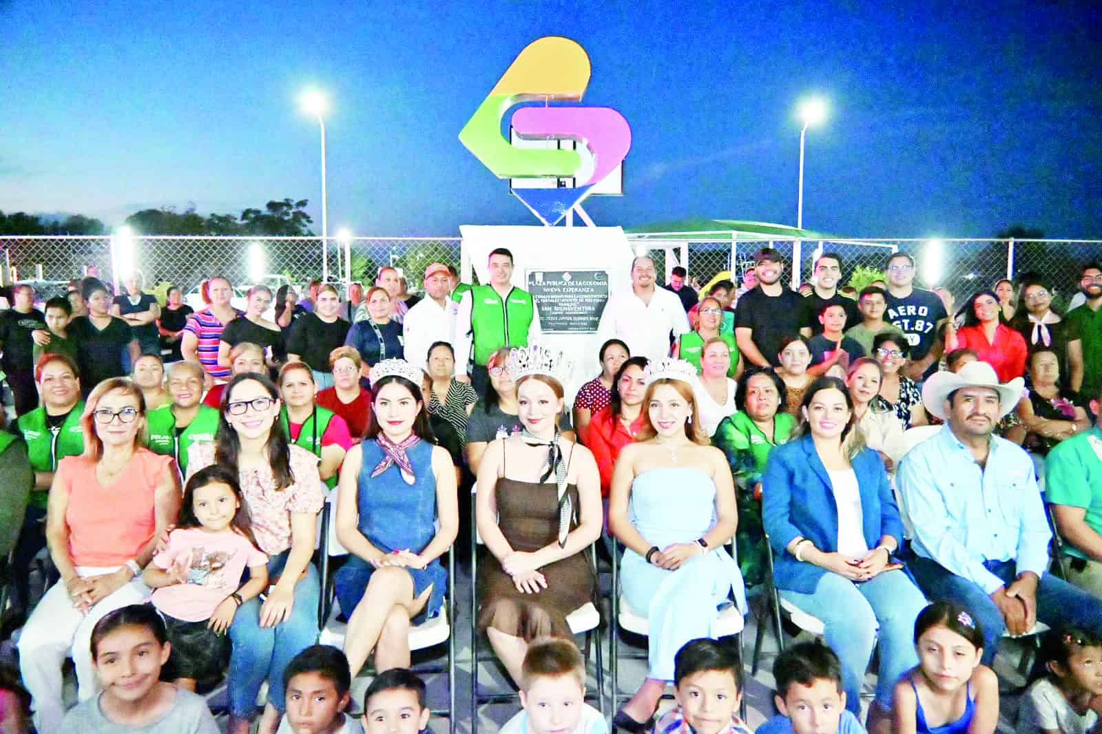 Inauguran nueva plaza recreativa en San Buenaventura