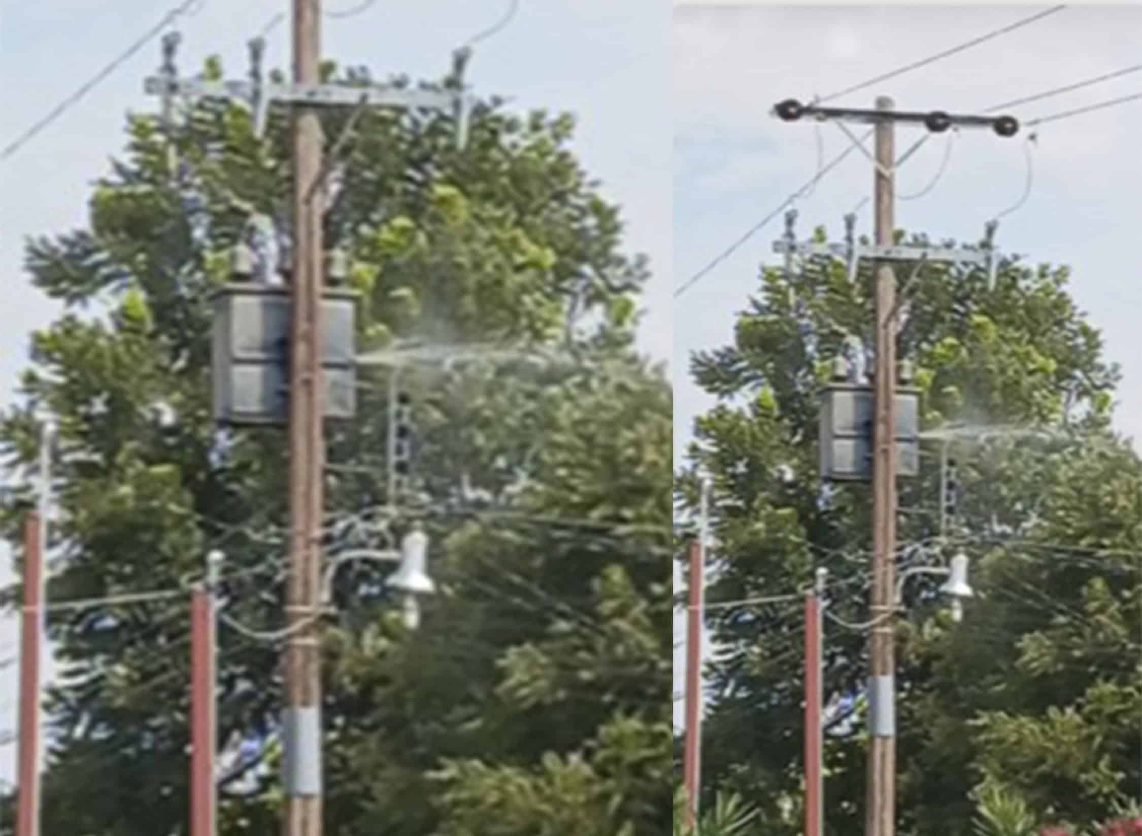 Vecinos alertan por fuga de aceite en transformador de CFE en Morelos