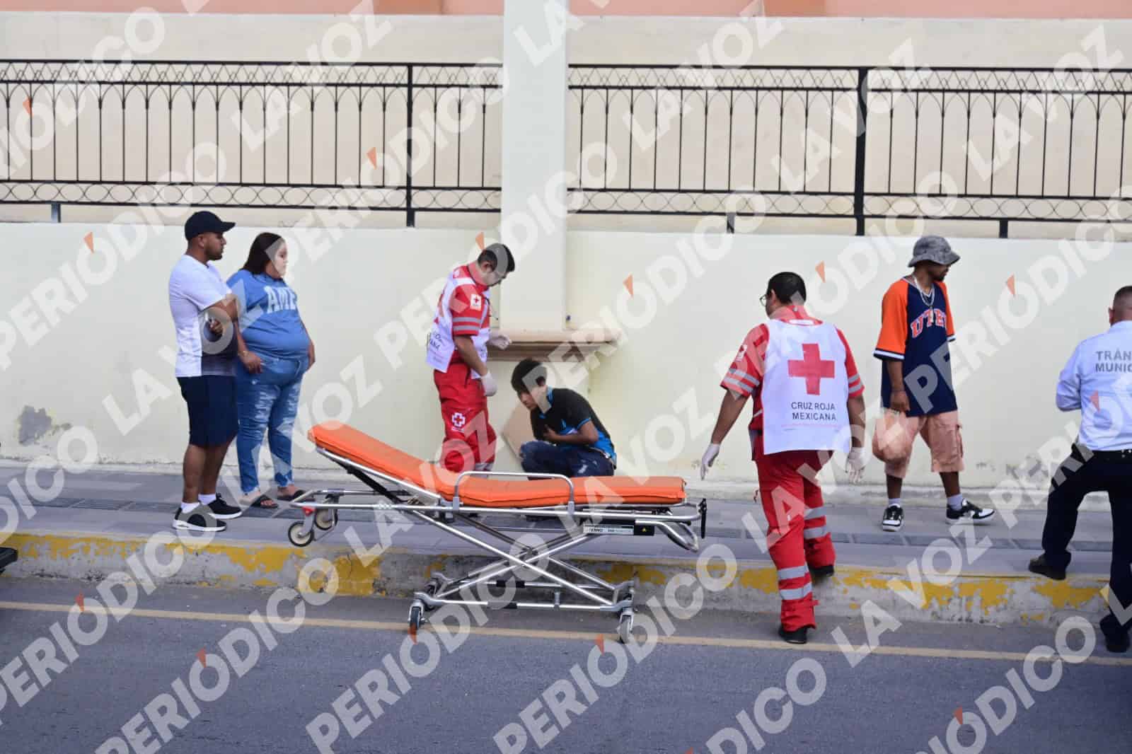 Motociclista resulta lesionado tras ca&iacute;da en Monclova