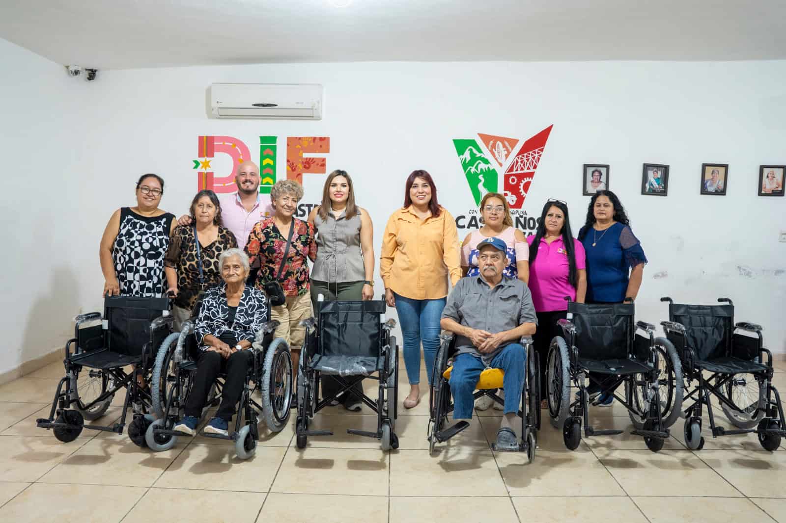 Sillas de ruedas mejoran movilidad en Castaños