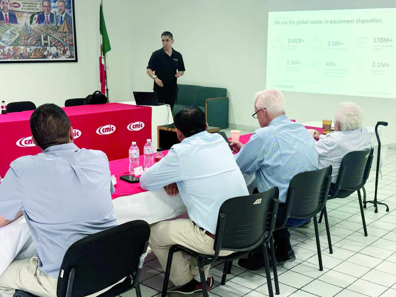Reuni&oacute;n de CMIC con Ritchie Bros. abre oportunidades para constructores locales