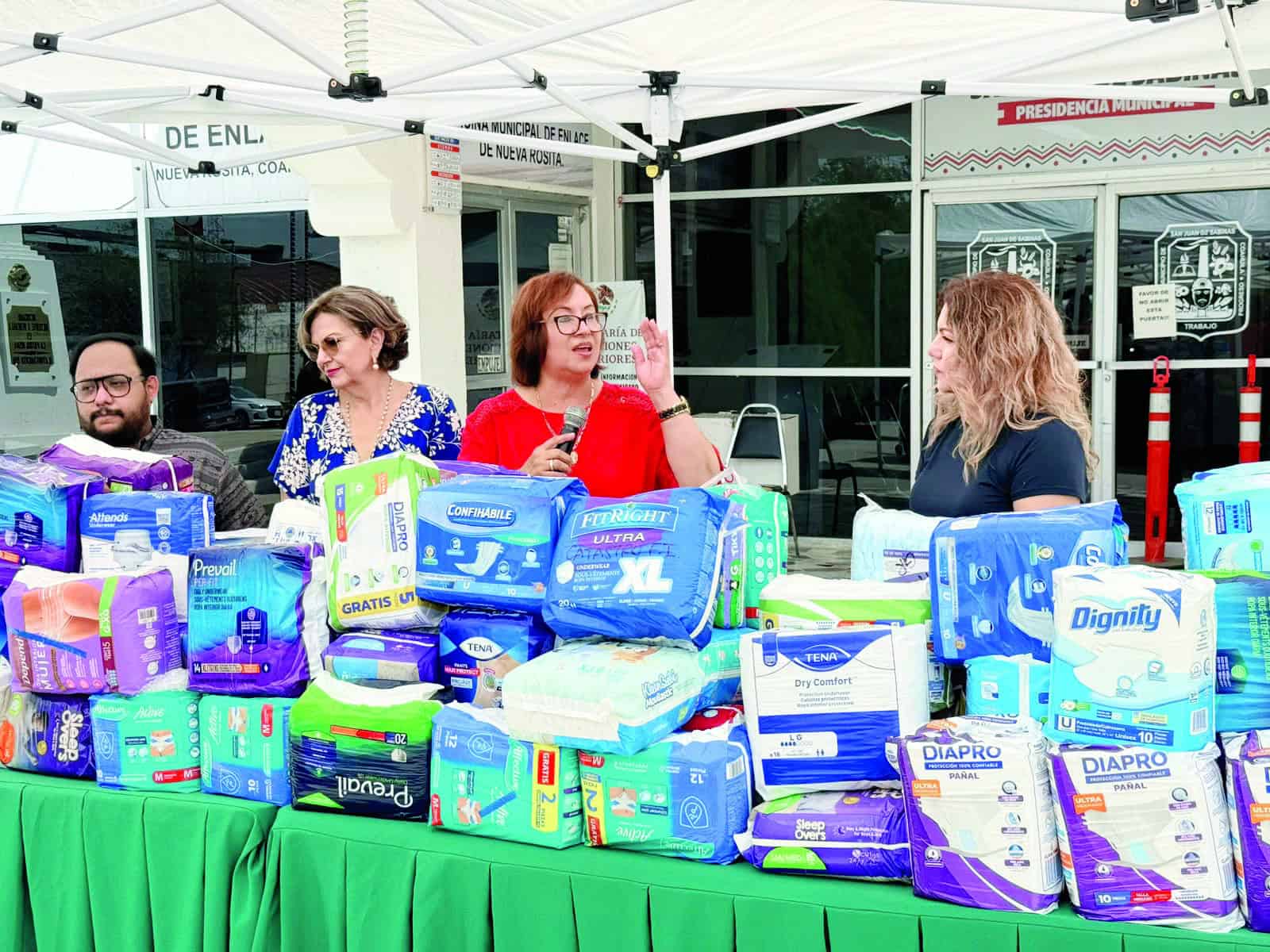 DIF Municipal San Juan de Sabinas lanza campa&ntilde;a Pa&ntilde;at&oacute;n: apoyo a personas con discapacidad